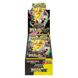 Mega Dream Ex Booster Box 10 Bustine Versione Giapponese