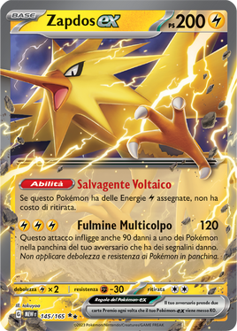 IT-MEW 145/165 Zapdos EX