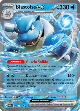 IT-MEW 009/165 Blastoise EX